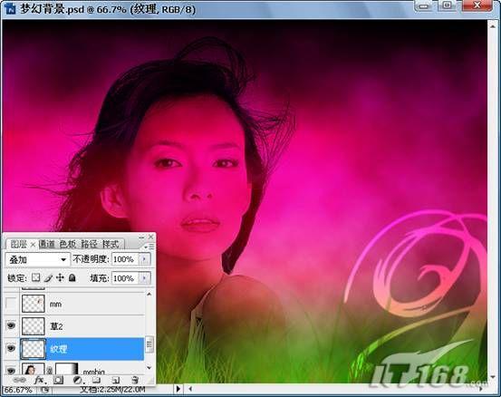 Photoshop CS3制作巨星章子怡曼妙的舞姿