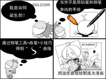 Photoshop钢笔工具绘制漫画和具有中国特色的白描作品