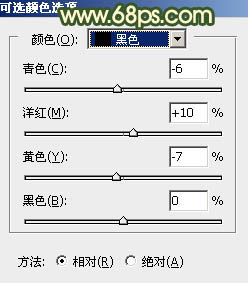 Photoshop将树林中的人物加上梦幻的橙色调