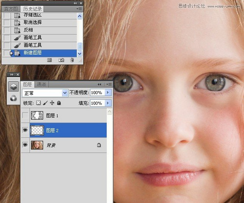 Photoshop为儿童照片锐化处理方法