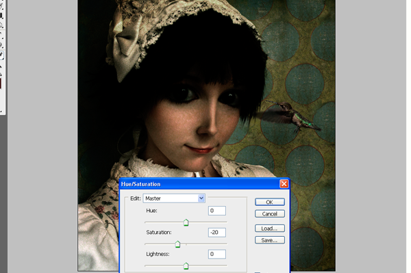 Photoshop制作将美女照片转为SD娃娃效果