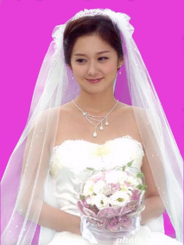 photoshop利用通道抠出透明婚纱