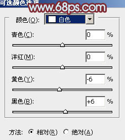 Photoshop为外景人物图片调制出韩系中性黄褐色