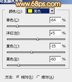 Photoshop将趴在草地上的可爱女孩加上甜美的秋季黄褐色