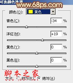 Photoshop将草地树林人物图片打造唯美的秋季淡黄色