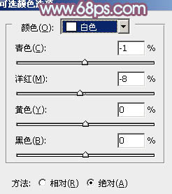 Photoshop为秋季外景人物调制出清爽的暖色调