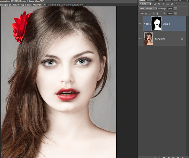 PhotoShop CS6 将给美女图片打造出瓷器般的皮肤美白教程