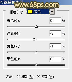 Photoshop将树林婚片打造出经典暗调青黄色效果