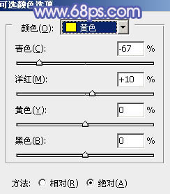 Photoshop将树林人物图片调制出流行的蓝紫色效果