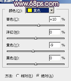 Photoshop将室内图片调制出淡淡的黄灰色效果