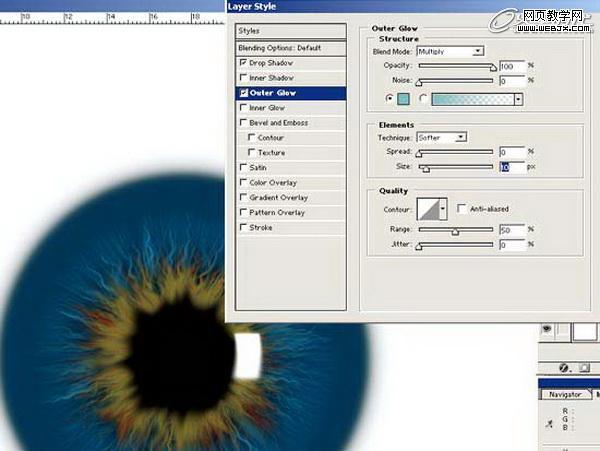 Photoshop将绘制出逼真的眼球效果的鼠绘实例教程