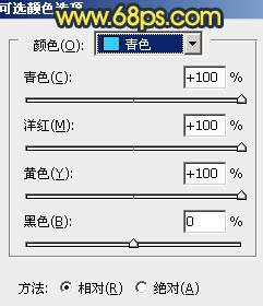 Photoshop调出草原图片古典青黄色