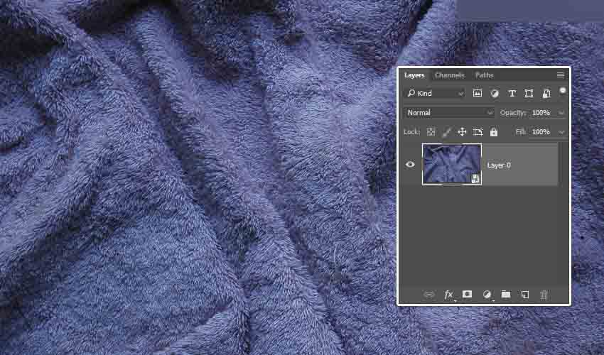 Photoshop巧用置换滤镜制作在毛巾艺术字