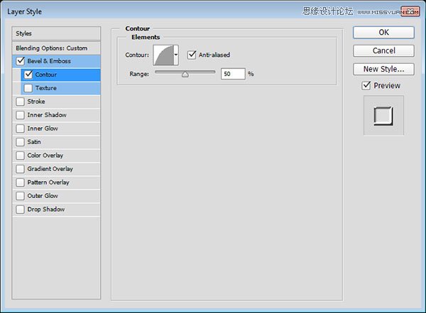 PS制作银色质感的3D立体字教程