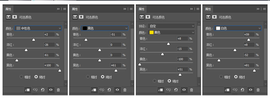 PS利用图层混合+画笔叠加把白天街道图片变黑夜霓虹灯效果教程