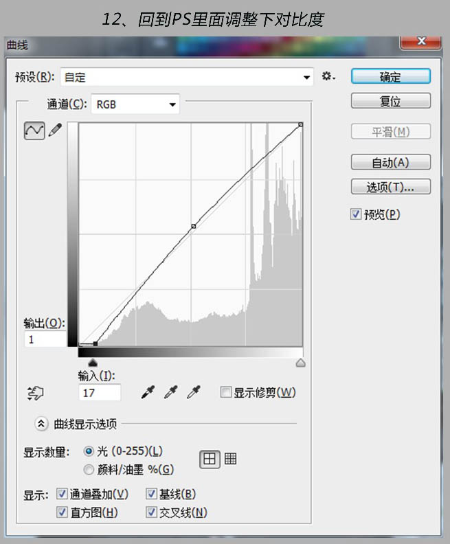 PS结合SAI把高清美女转为清爽的仿手绘效果