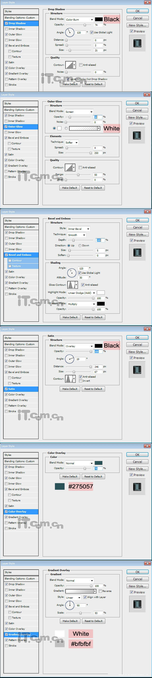 Photoshop打造超酷超强质感金属霓光文字效果