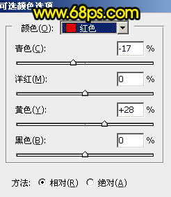 Photoshop调出暗调霞光色水边的古镇图片