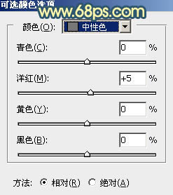 Photoshop调出大气的暗调晨曦色荒草人物图片