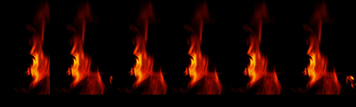 PS打造出超酷地狱火焰浮雕文字效果 