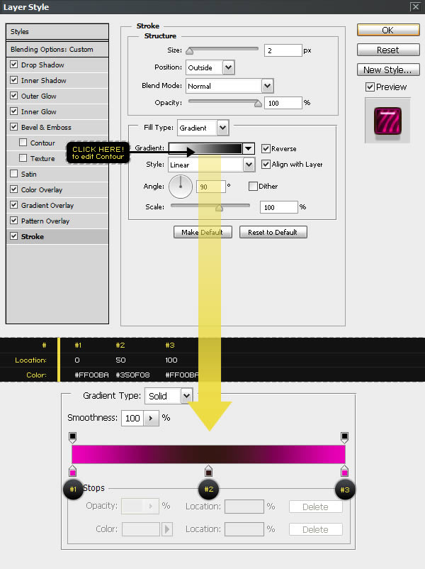 PhotoShop设计制作出可爱的纹理糖果文字特效教程