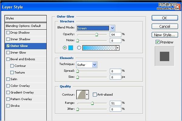 Photoshop字体效果教程发光的3D文字