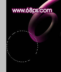Photoshop 打造紫色暗调质感水晶字