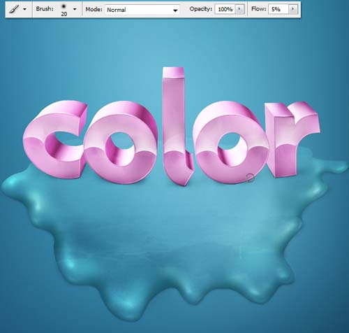 Photoshop 打造超绚的3D字插画