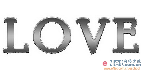 Photoshop打造熔化了的“LOVE”字符特效_软件云jb51.net转载