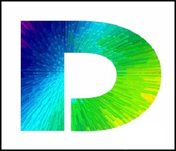 PS文字怎么添加彩虹凸出效果?