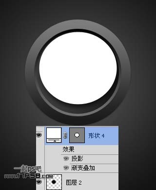 开关按钮 ps教程 图层样式
