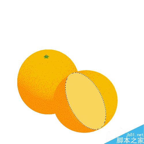ps绘制一个漂亮逼真的橙子