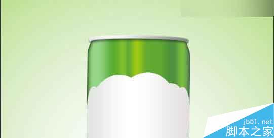 Photoshop绘制立体质感的绿色易拉罐