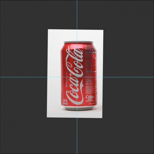 PS鼠绘质感逼真的可乐罐子