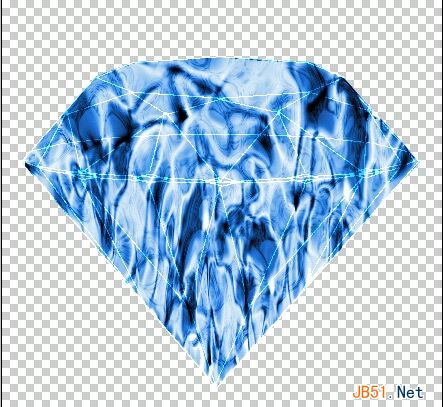 运用Photoshop滤镜功能画钻石教程