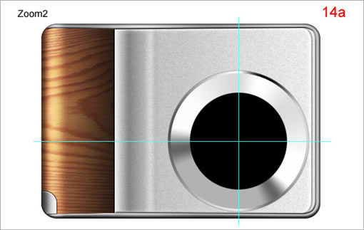 Photoshop CS3 绘制木质逼真的数码相机