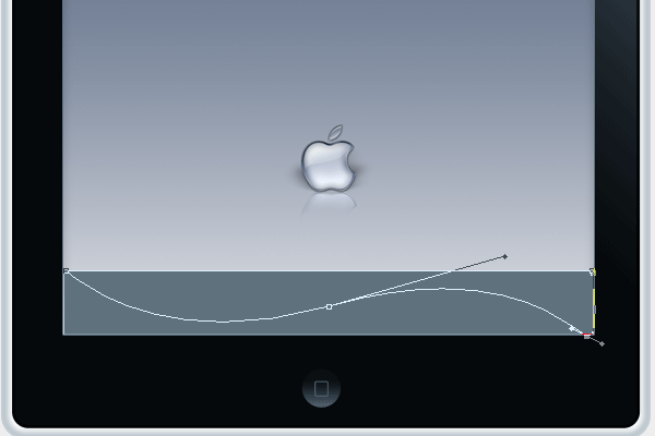Pototshop 绘制逼真的漂亮的苹果手机 Ipad