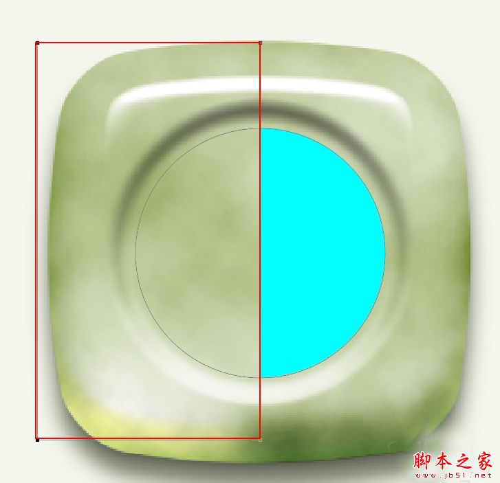 PS制作超有质感的中国风翡翠icon