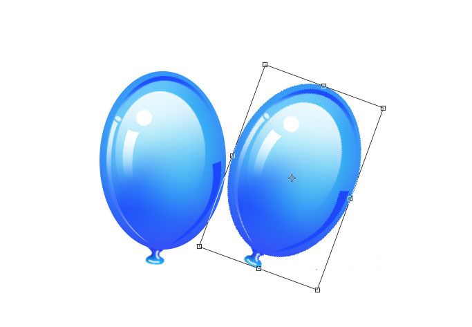 photoshop简单鼠绘透明水晶彩色气球教程