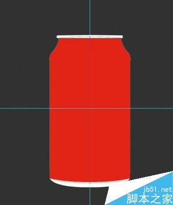 Photoshop手绘一个逼真的可口可乐易拉罐