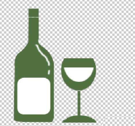 Photoshop怎么设计红酒酒瓶的标志?