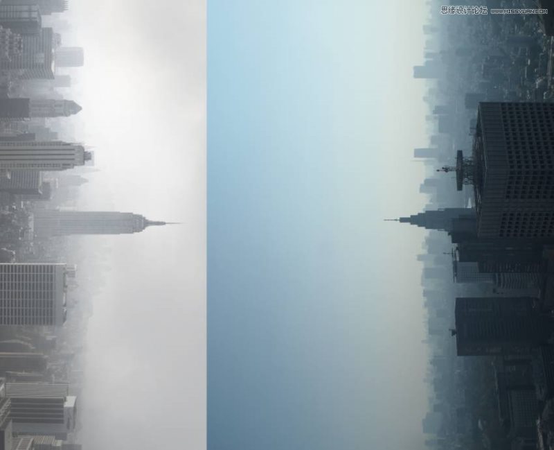 Photoshop合成创意的超现实基地城市景观教程