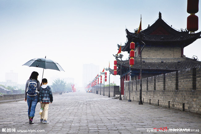 Photoshop合成阴冷的小巷雨夜场景