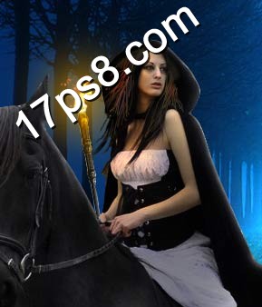 Photoshop合成深夜里手持火把在森林骑马的美女