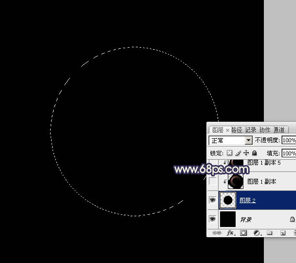 ps利用滤镜制作漂亮的彩色泡泡