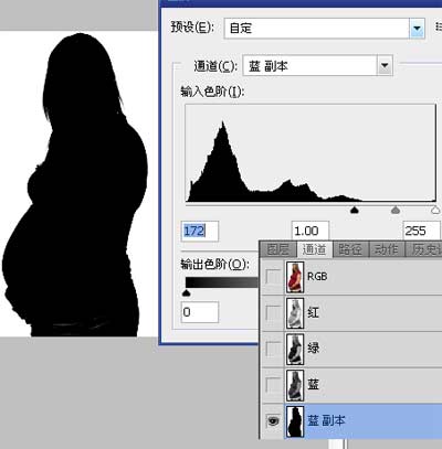 photoshop合成制作出松下数码相机孕妇广告