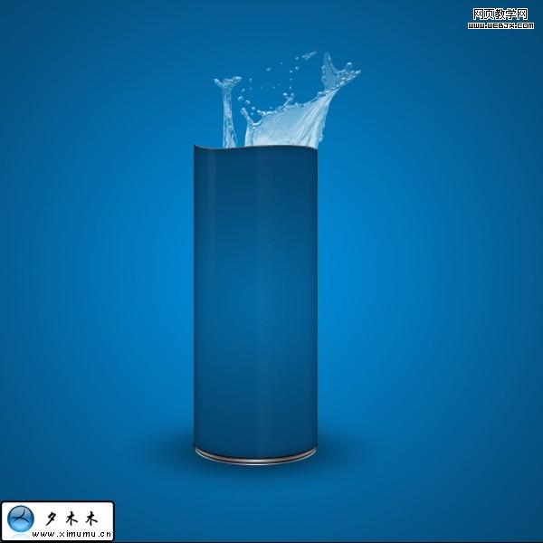 Photoshop 有趣的创意汽水广告