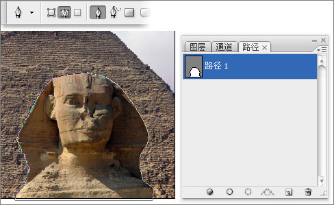 Photoshop照片合成：梦回埃及