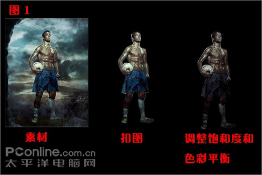 photoshop打造《恶魔的狂热》欧洲杯壁纸