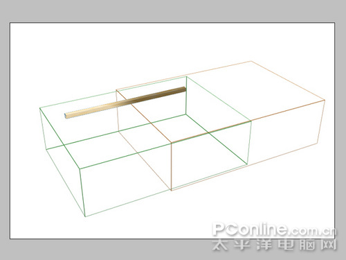 Photoshop渲染真实光影的3D火柴盒